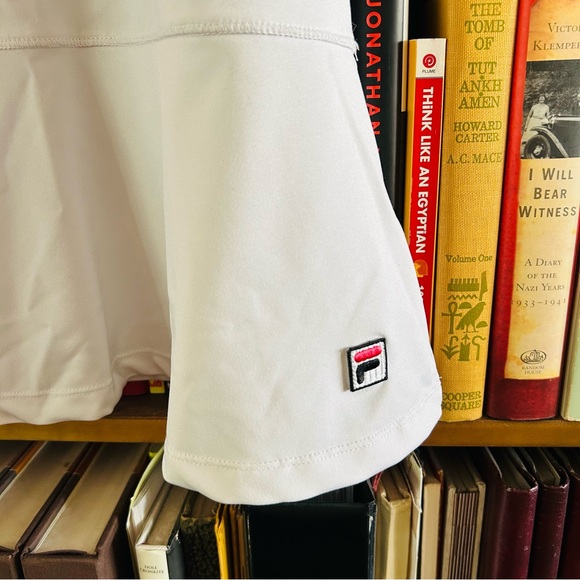Fila White Racerback Sleeveless Tennis Pickleball Drop Waist Dress size XL - Picture 4 of 14